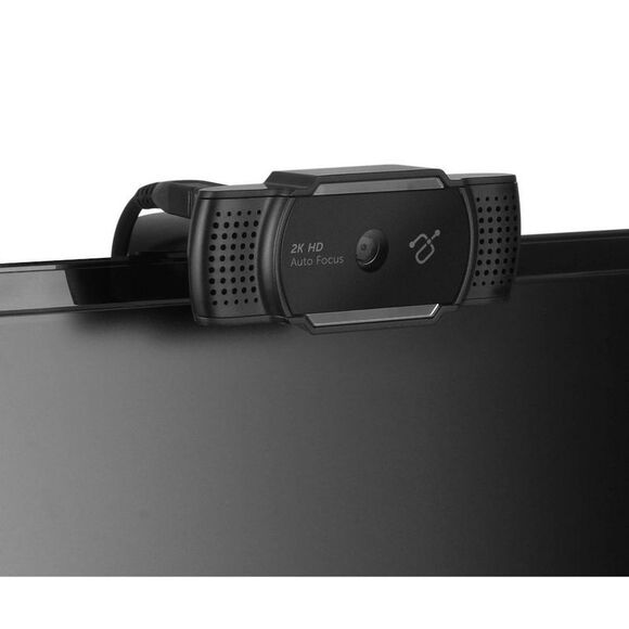 Aluratek - 2K Ultra HD Webcam with Autofocus and Dua Black - Picture 2 of 6
